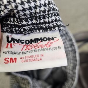 Black and White Chino Chef Pant